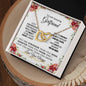 TO MY Amazing Girlfriend- Interlocking Hearts Necklace