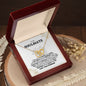 To My Soulmate| Interlocking Hearts Necklace