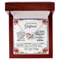TO MY Amazing Girlfriend- Interlocking Hearts Necklace