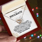 To My Soulmate| Interlocking Hearts Necklace