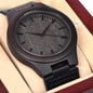 To My Grandson- BLESS-Wooden Watch