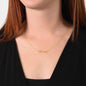 To My Daughter- Congratulations U Meant the World to me- Personalized Name Necklace