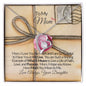 To My Mom - Beautiful U -Forever Love Necklace