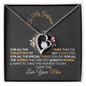 To My Girlfriend Forever Love Necklace π