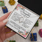 TO MY AMAZING DAUGHTER-YOU- Forever Love Necklace