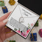To My Lovely Bonus Sister-Your Love For Me- Forever Love Necklace ๐