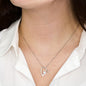 To My Bonus Daughter-Forever Love Necklace
