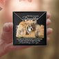 To My Lovely Daughter - Forever Love Necklace