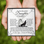 To My Beautiful Daughter - Forever Love Necklace