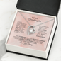 To My Granddaughter- Shine-Forever Love Necklace