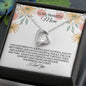 To My Beautiful Mom - Thanks -Forever Love Necklace💕
