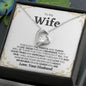 To My Wife | Through The Twists And Turns In Life-Forever Love Necklace❤️