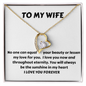 TO MY WIFE
