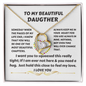 Daughter - In My Heart -Forever Love Necklace