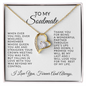 To My Soulmate-Queen-Forever Love Necklace