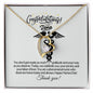 To My Nurse- Congratulations Well Done-Forever Love Necklace