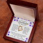 To My Amazing Granddaughter-Forever Love Necklace