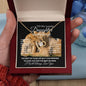 To My Lovely Daughter - Forever Love Necklace