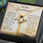 To My Granddaughter-LIGHT- Forever Love Necklace