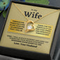 To My Wife - Love & Support- Forever Love Necklace π