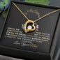 To My Girlfriend Forever Love Necklace π
