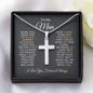 To My Man - Cross Necklace