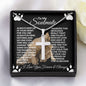 To My Soulmate - Cross Necklace