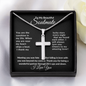 To My Beautiful Soulmate - Proudly- Crafted Cross Necklace M