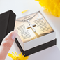 To My Grandson- SPECIAL- Stainless Steel Cross Necklace