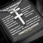 To My Daughter - Thoughtful - Stainless Steel Cross Necklace