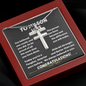 To My Son - Special - Stainless Steel Cross Necklace