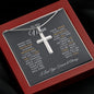 To My Man - Cross Necklace