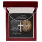 To My Husband- Cross Necklace