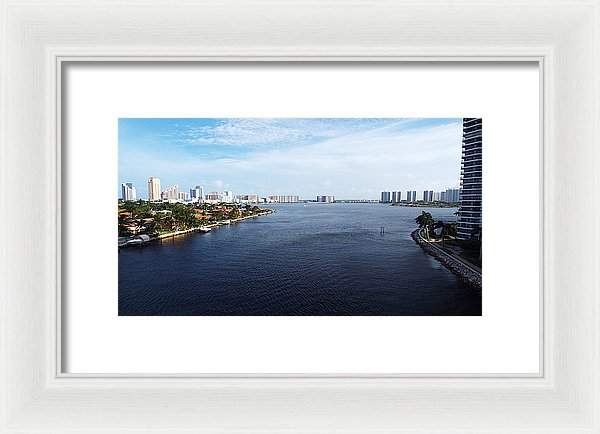 Life Is At The Beach - Framed Print