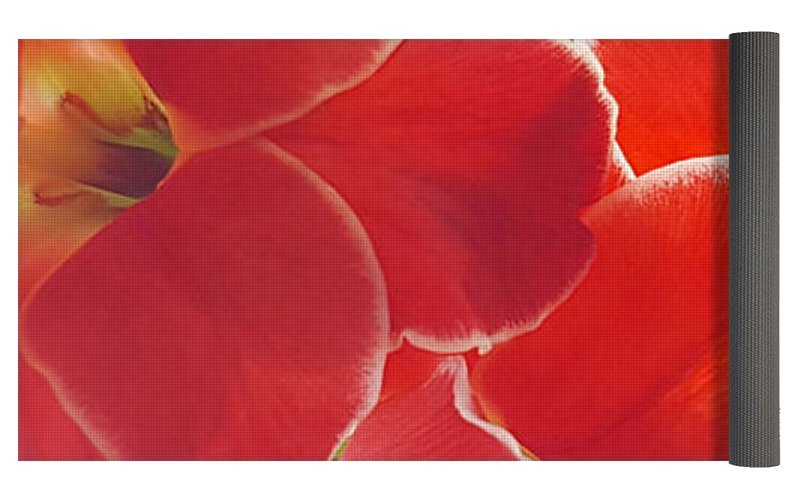 Red The Color Of Love - Yoga Mat