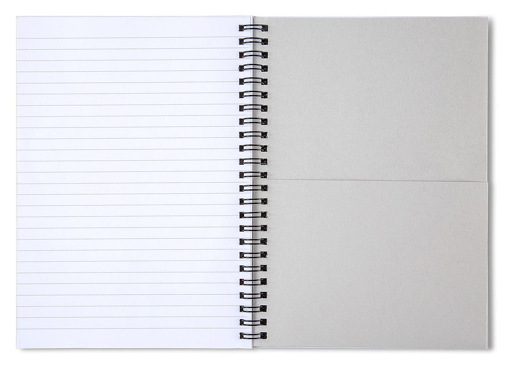 Red The Color Of Love - Spiral Notebook