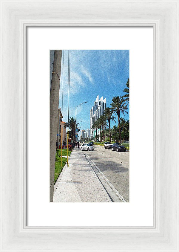 The Walk Home - Framed Print
