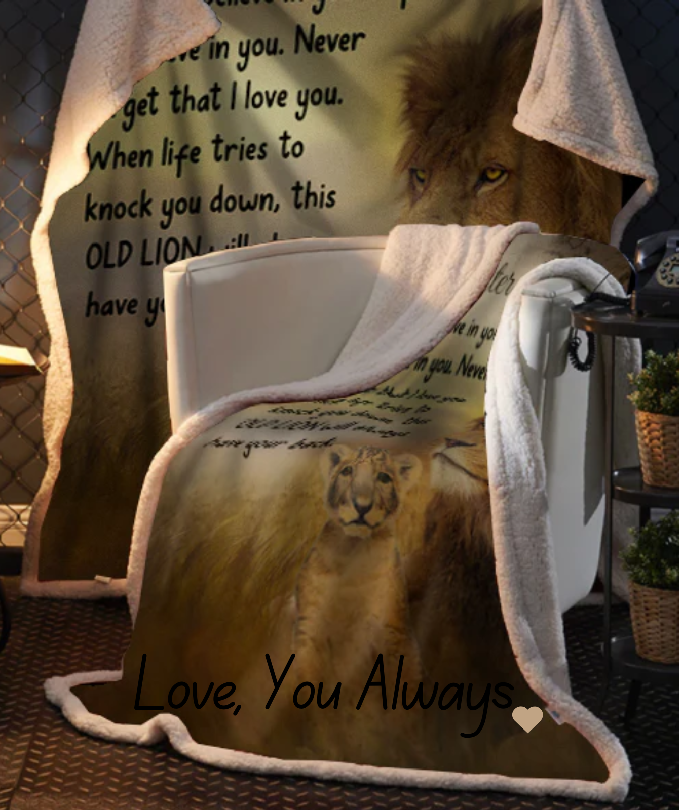 To My Daughter - Believe In Yourself- Premium Mink Sherpa Blanket 50x60