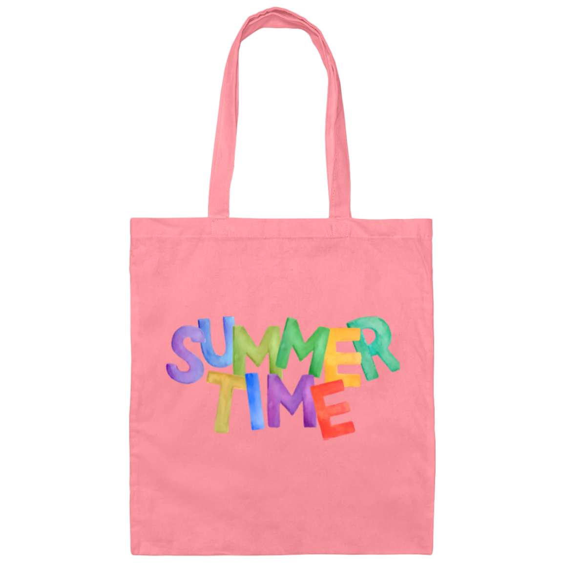 TOTE SUMMERTIME-BAG 100% COTTON CANVAS