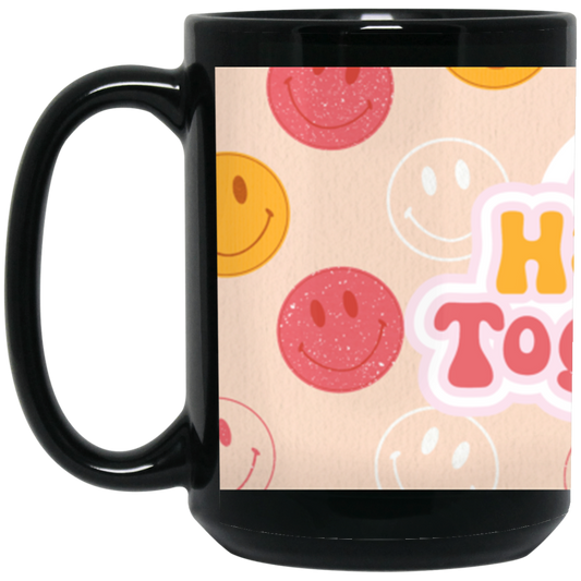 Happy Face-Just Smile  -MUGS