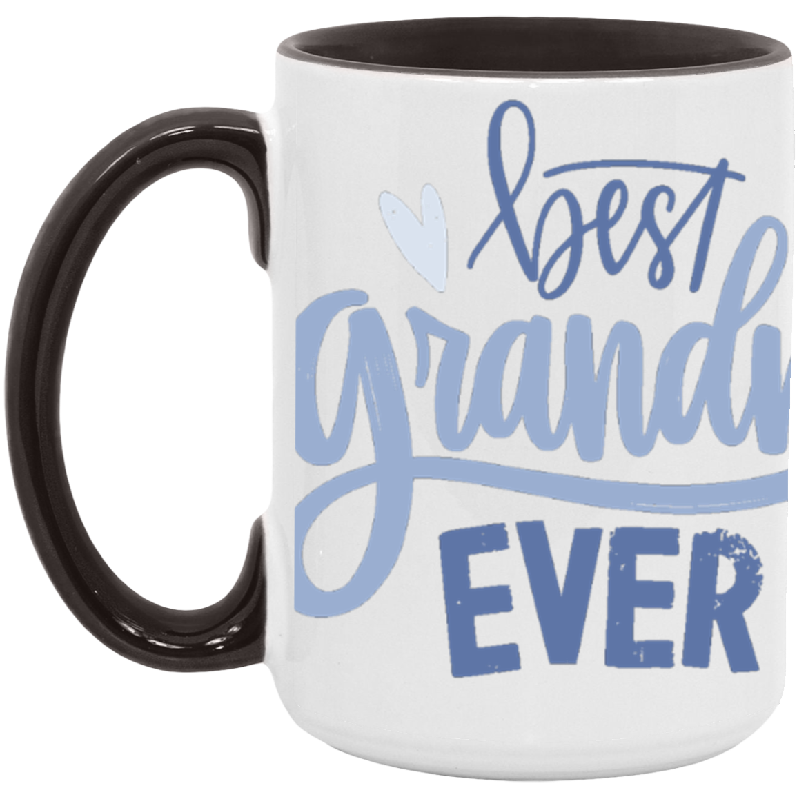 TO MY GRANDCHILDREN-Best Grandma Ever 15oz. Accent Mug