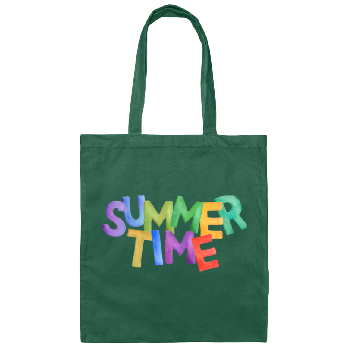TOTE SUMMERTIME-BAG 100% COTTON CANVAS