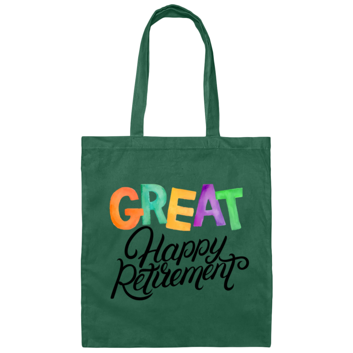 Great Happy Retirement-Tote Weekend Bag