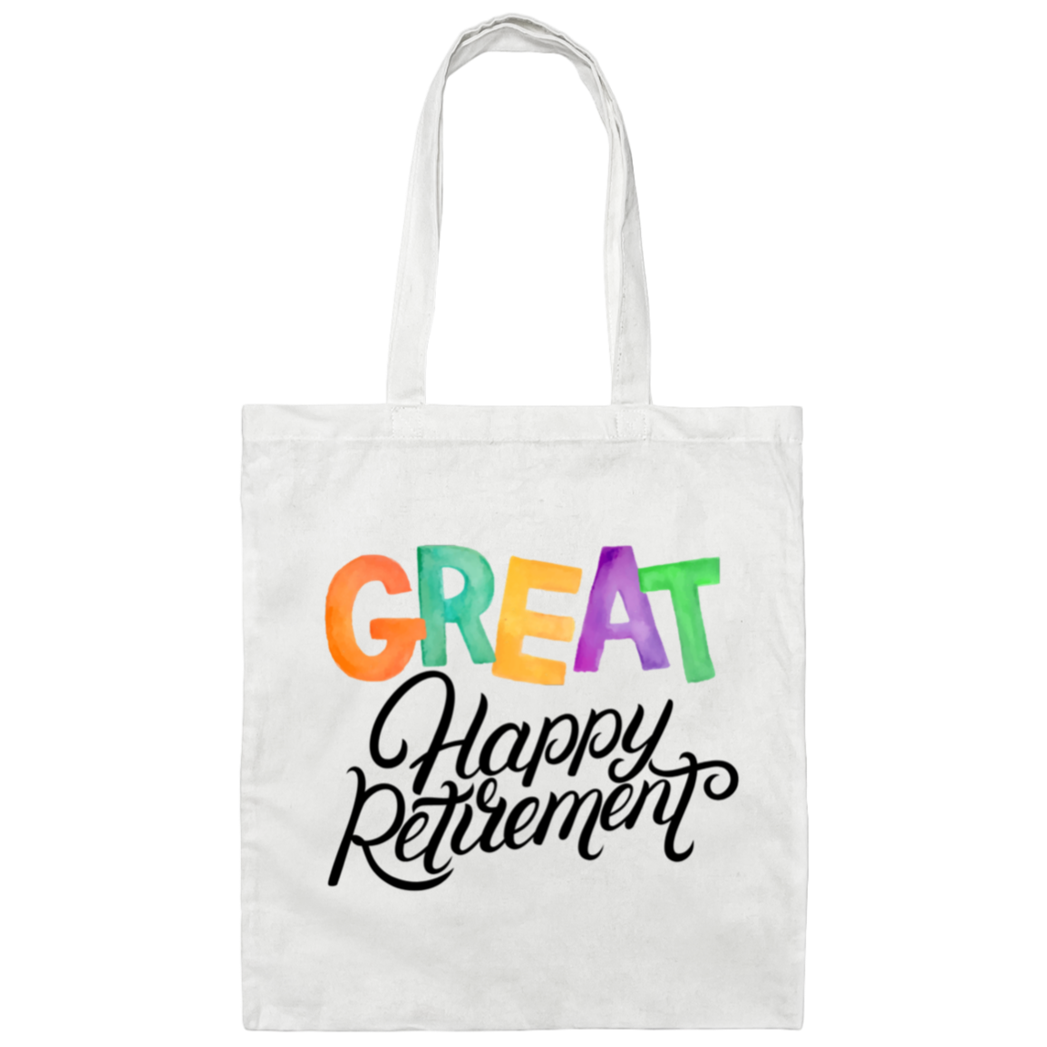 Great Happy Retirement-Tote Weekend Bag