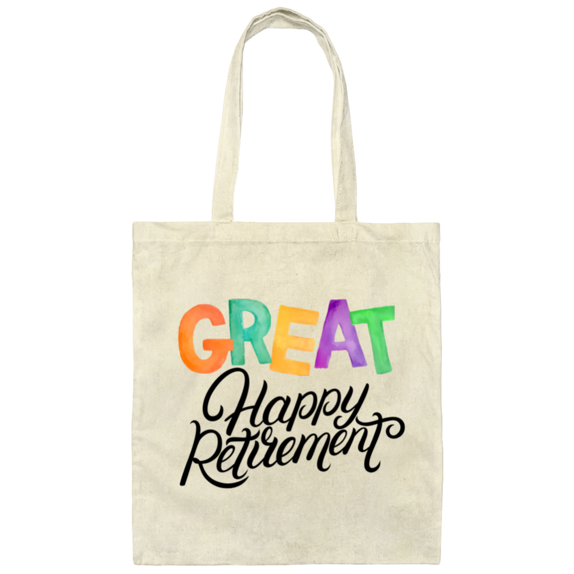 Great Happy Retirement-Tote Weekend Bag