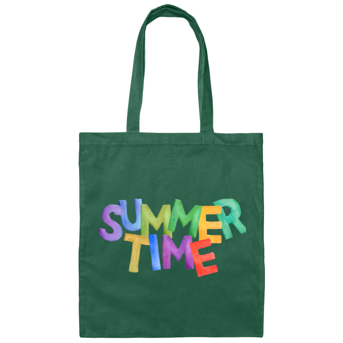 TOTE SUMMERTIME-BAG 100% COTTON CANVAS