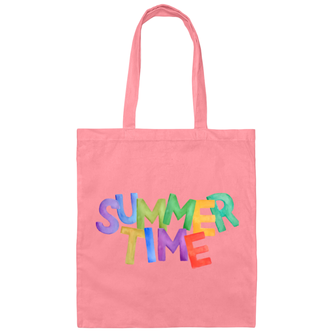 TOTE SUMMERTIME-BAG 100% COTTON CANVAS