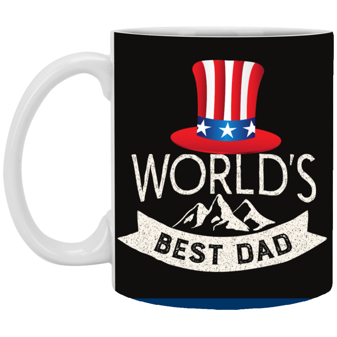 WORLD'S BEST DAD-11 oz. White Mug