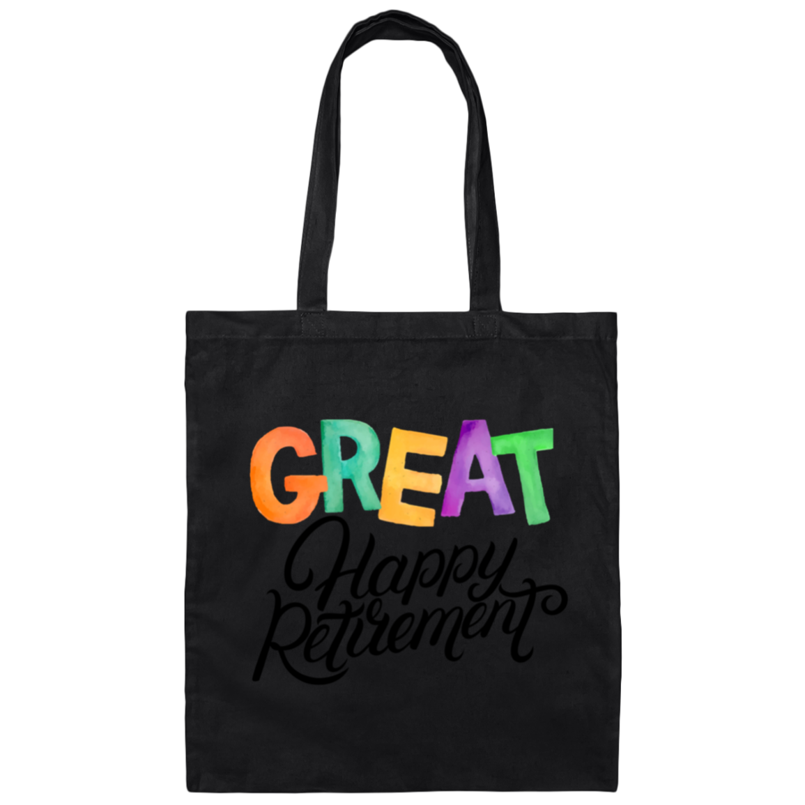 Great Happy Retirement-Tote Weekend Bag