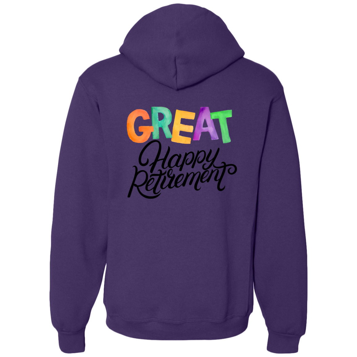 Great Happy Retirement-Hoodies-T-Shirt